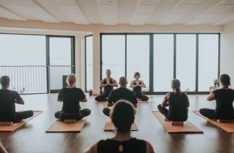 Image for 4.  The oceanfront yoga studio 