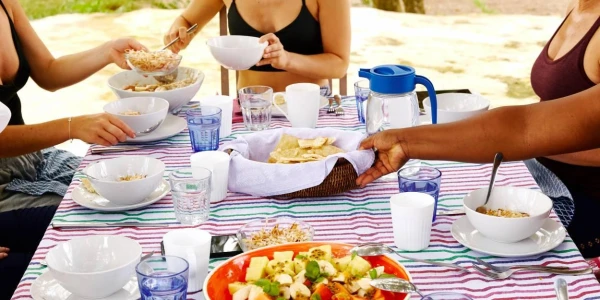 Image for What’s on the menu at Wellbeing Escapes Retreat?