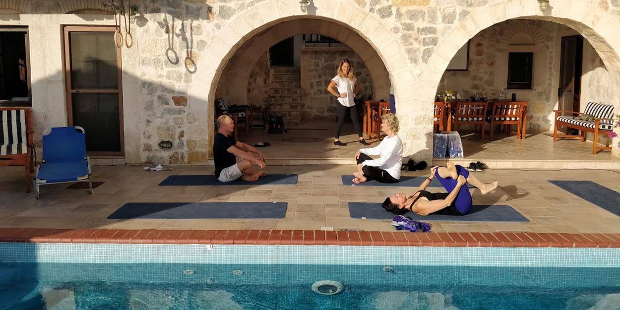 Yoga and hiking retreat in Greece