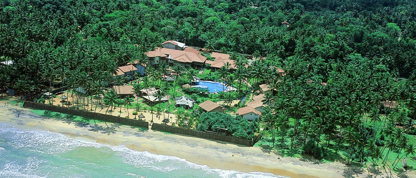 Aerial view of Siddhalepa Ayurveda Health Resort