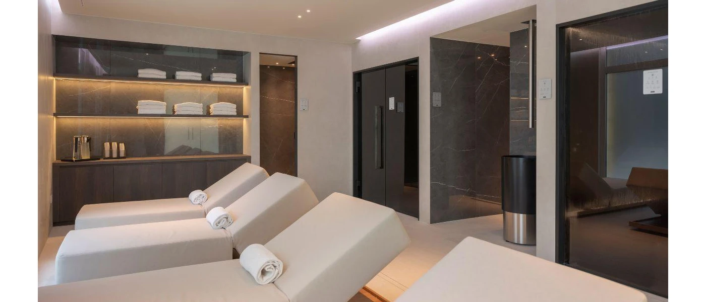 Relaxation room with comfortable chairs 