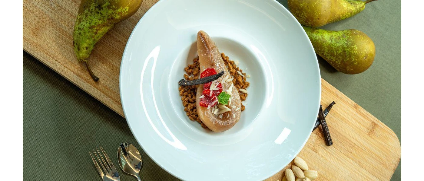 Gourmet dining at Palasiet Wellness Clinic & Thalasso