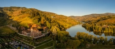 Six Senses Douro Valley exterior and vineyard and river surroundings 