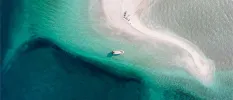 Turquoise seas in Mozambique